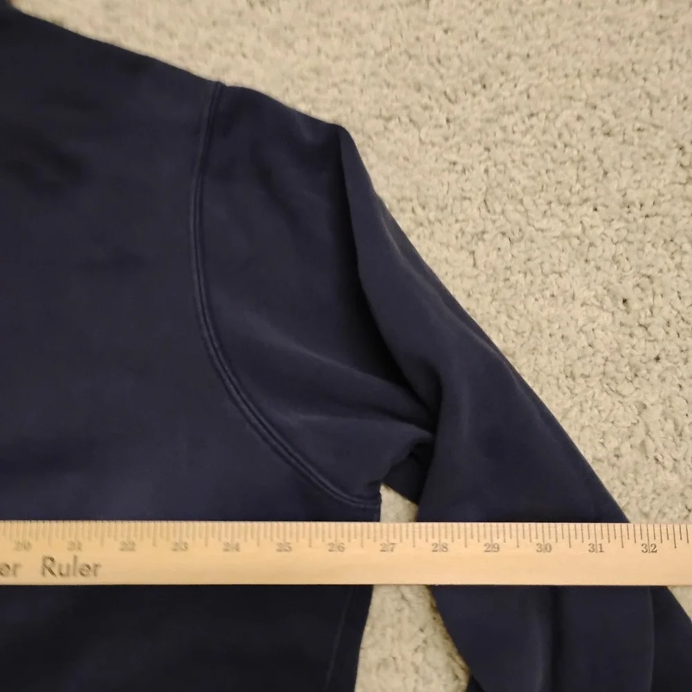 Nike Hoodie Mens 2XL Blue Full Zip Jacket Sweatshirt Gym Run Y2K Skate Designer